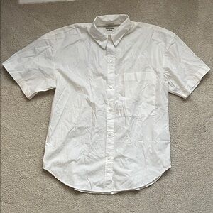 Abercrombie button down short sleeve